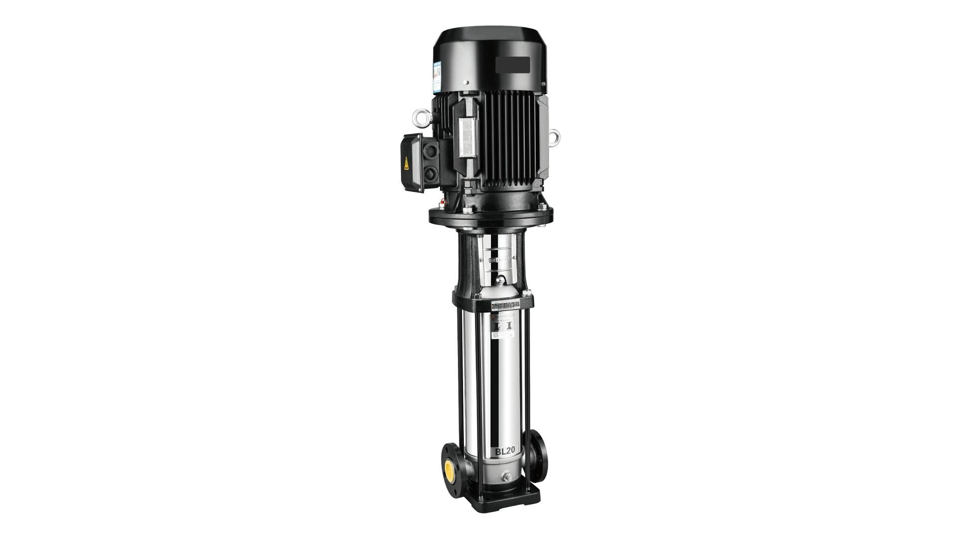 Vertical multi-stage pump